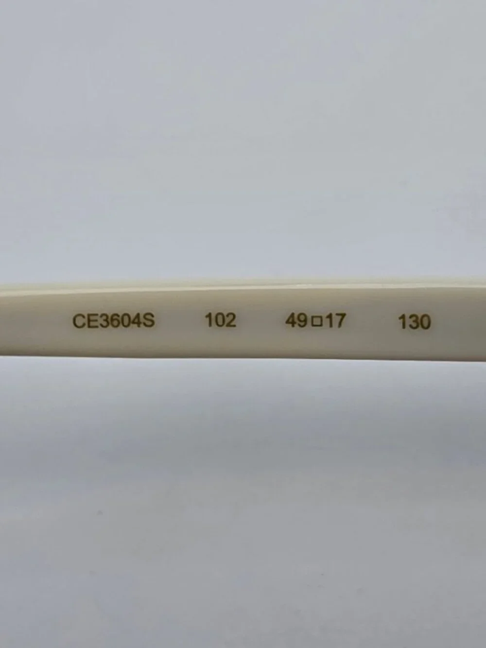Chloe CE3604S 102 Ivory Frame Brown Gradient Lens Kids Sunglasses 49-17-130